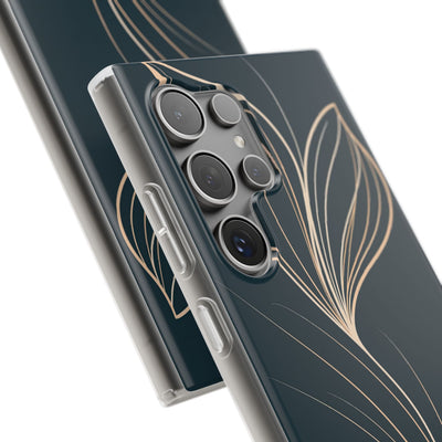 Teal Lite Phone Case for Samsung - Sandstone Silk Flora
