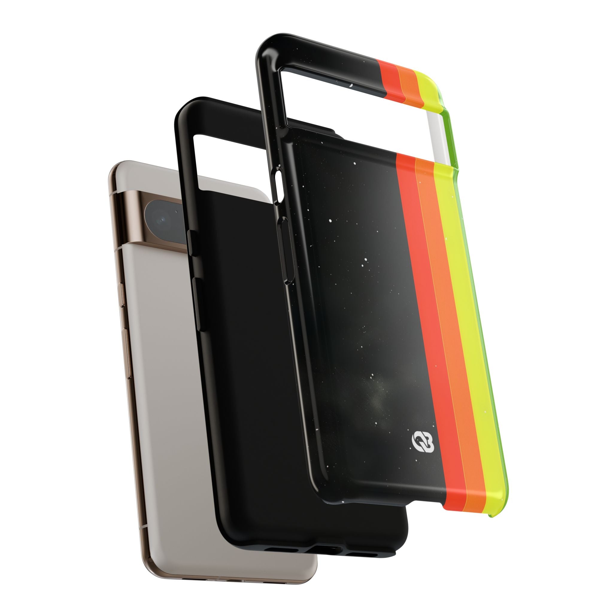 Retro Galactic Stripes · Tough Phone Case for Google Pixel
