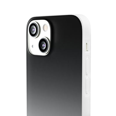 Noir Ombre Fade · Lite Phone Case for iPhone ·  Black