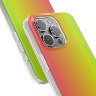 Sunset Acid Glow · Soft Phone Case for iPhone