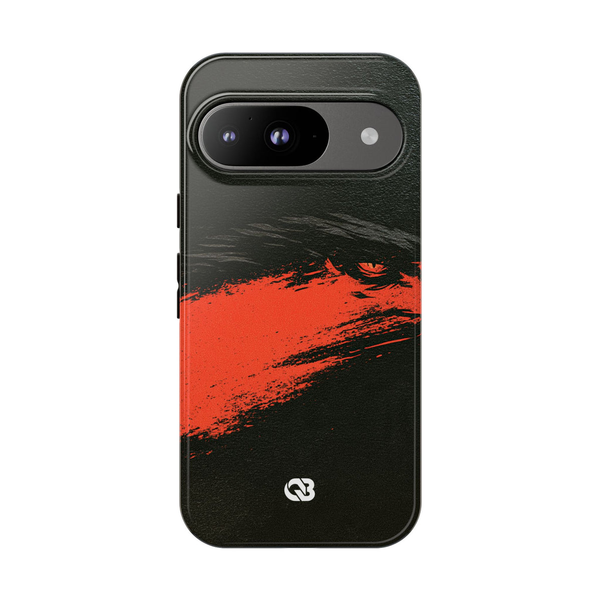 Crimson Raptor Noir · Tough Phone Case for Pixel ·  Black