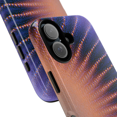Luminous Aura Burst · Tough Phone Case for iPhone · Blue
