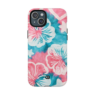 Tropical Hibiscus Bloom · Tough 2.0 Magnetic Phone Case for iPhone · Teal