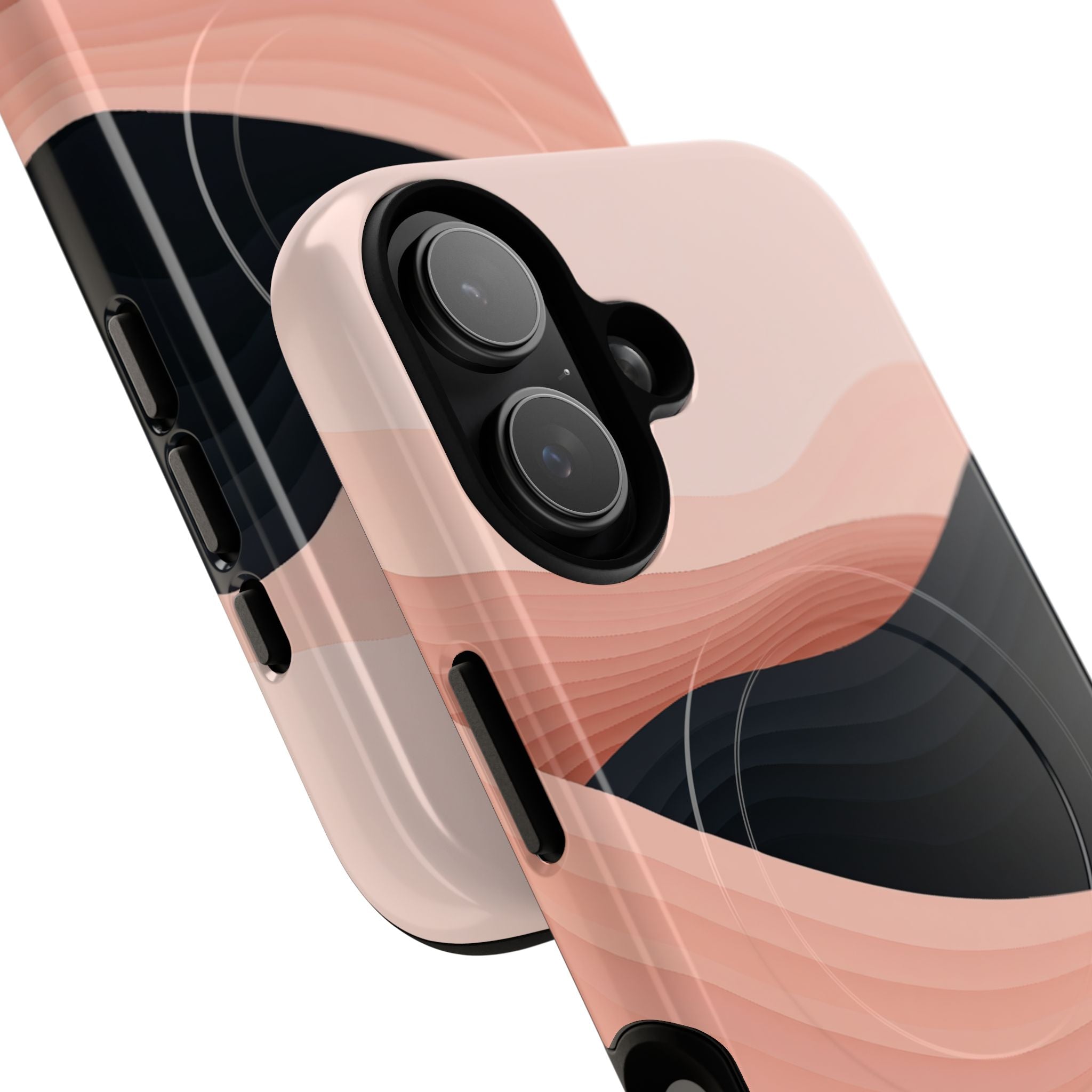 Pink Tough 2.0 Magsafe Phone Case for iPhone - Dune Shadow Layers