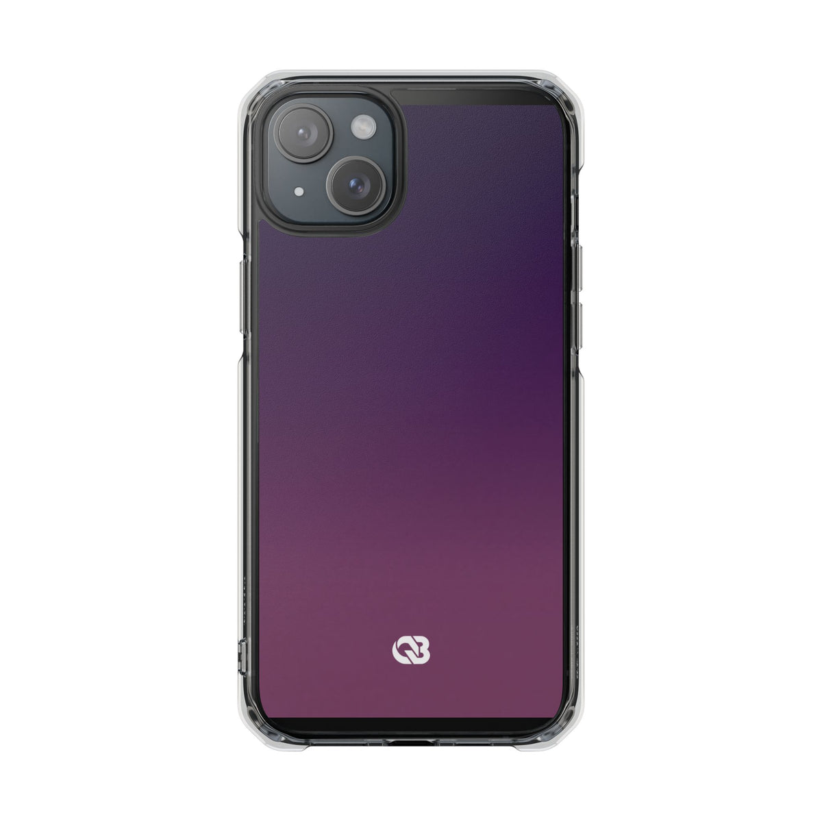 Velvet Dusk · Clear Impact Magnetic Phone Case for iPhone · Purple