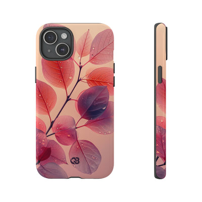 Dewy Magenta Foliage · Tough Phone Case for iPhone