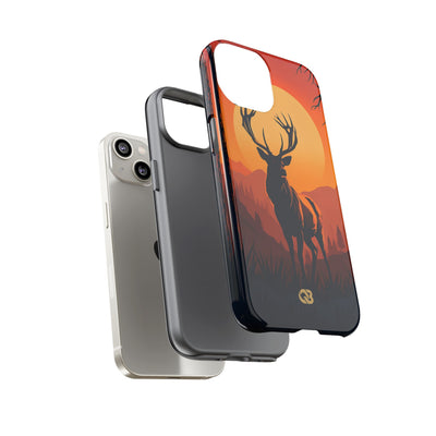 Amber Ridge Stag · Tough Custodia per iPhone