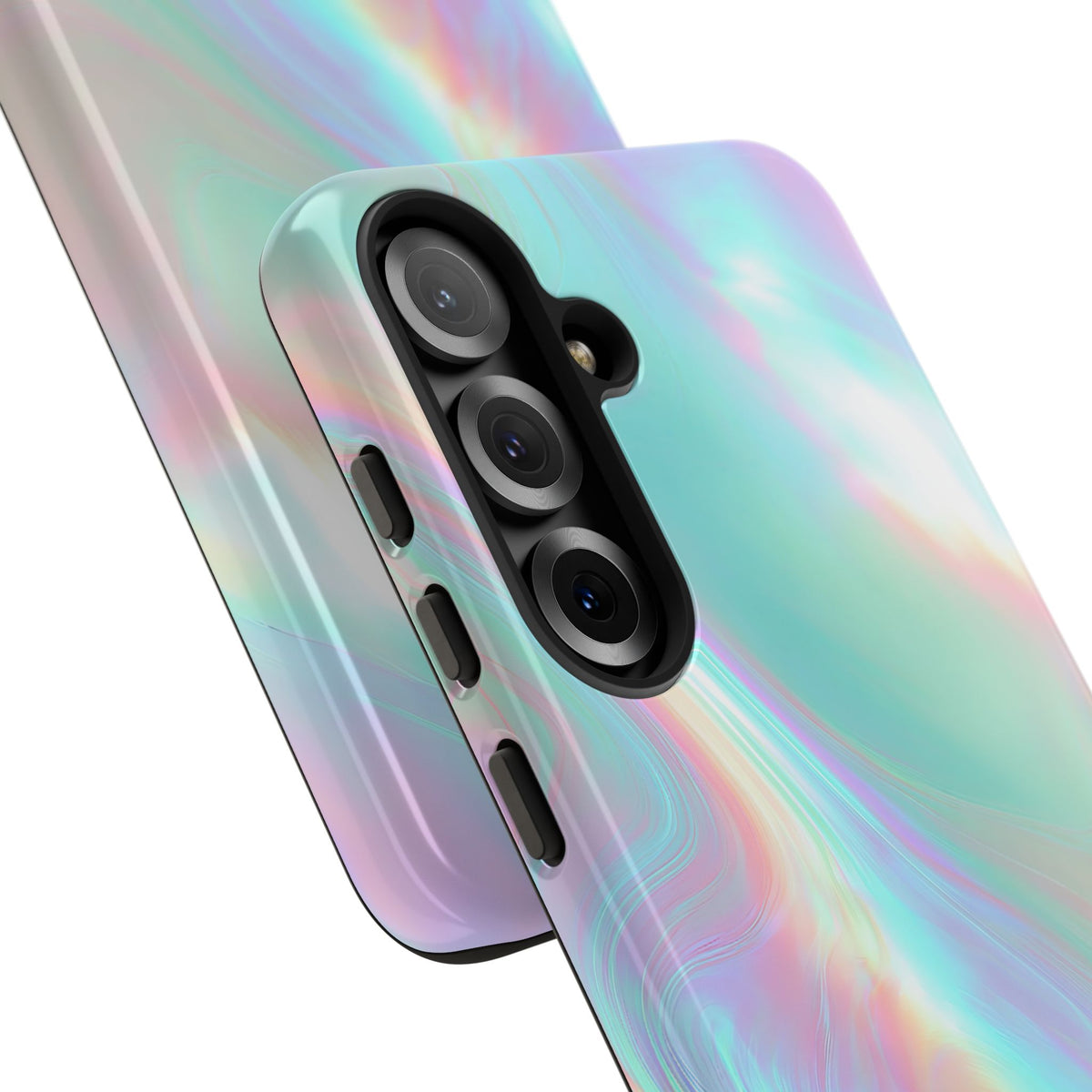 Prismatic Liquid Light · Tough Phone Case for Samsung · Teal