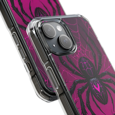 Obsidian Neon Widow · Impact Custodia per iPhone · Magsafe