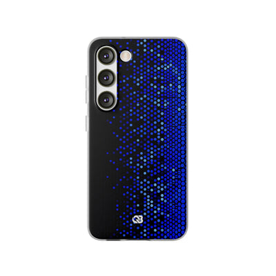 Cobalt Hex Dispersion · Lite Phone Case for Samsung · Blue