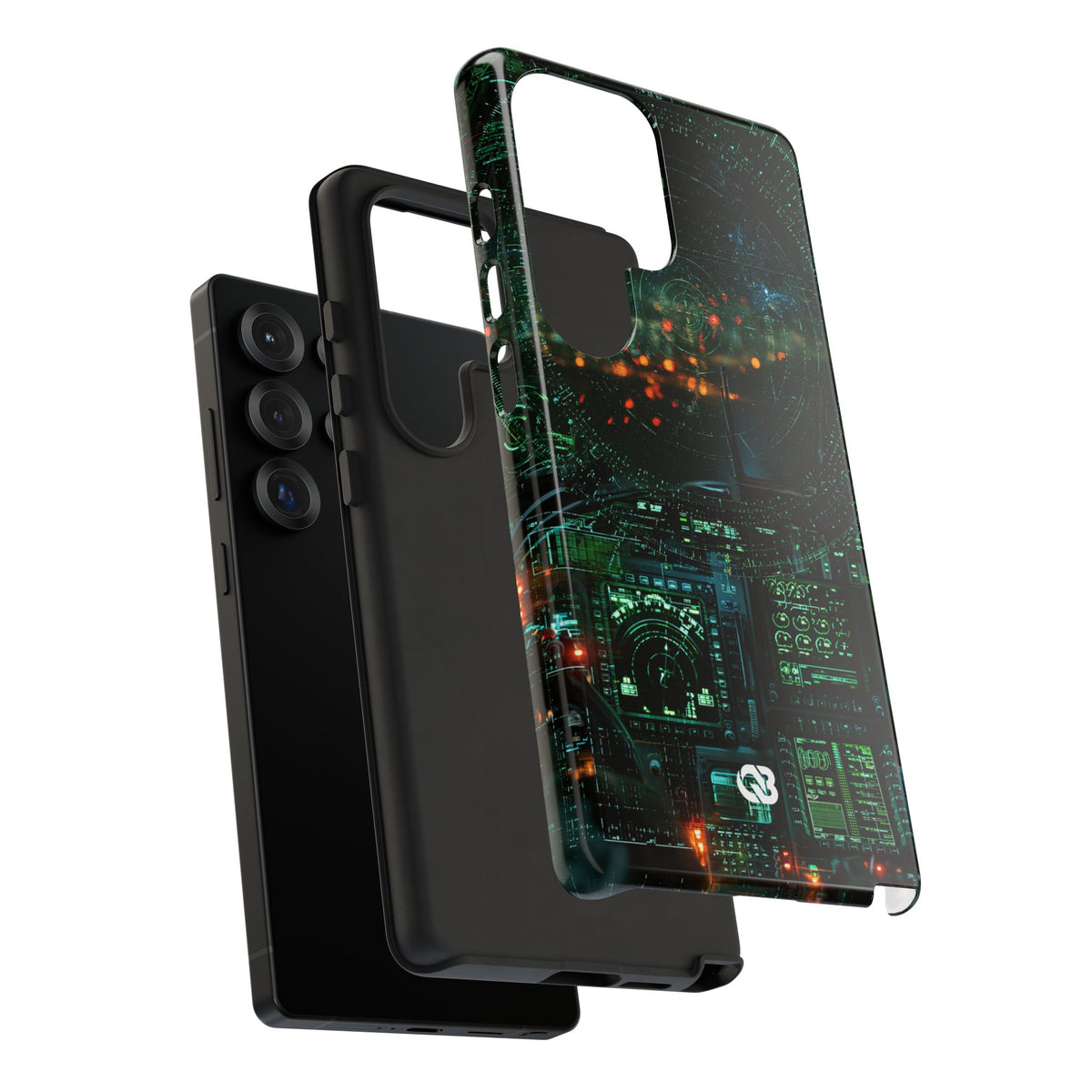 Tactical Avionics HUD · Tough Phone Case for Samsung · Green