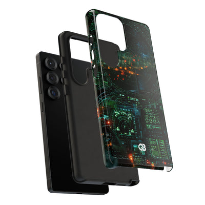 Tactical Avionics HUD · Tough Phone Case for Samsung · Green