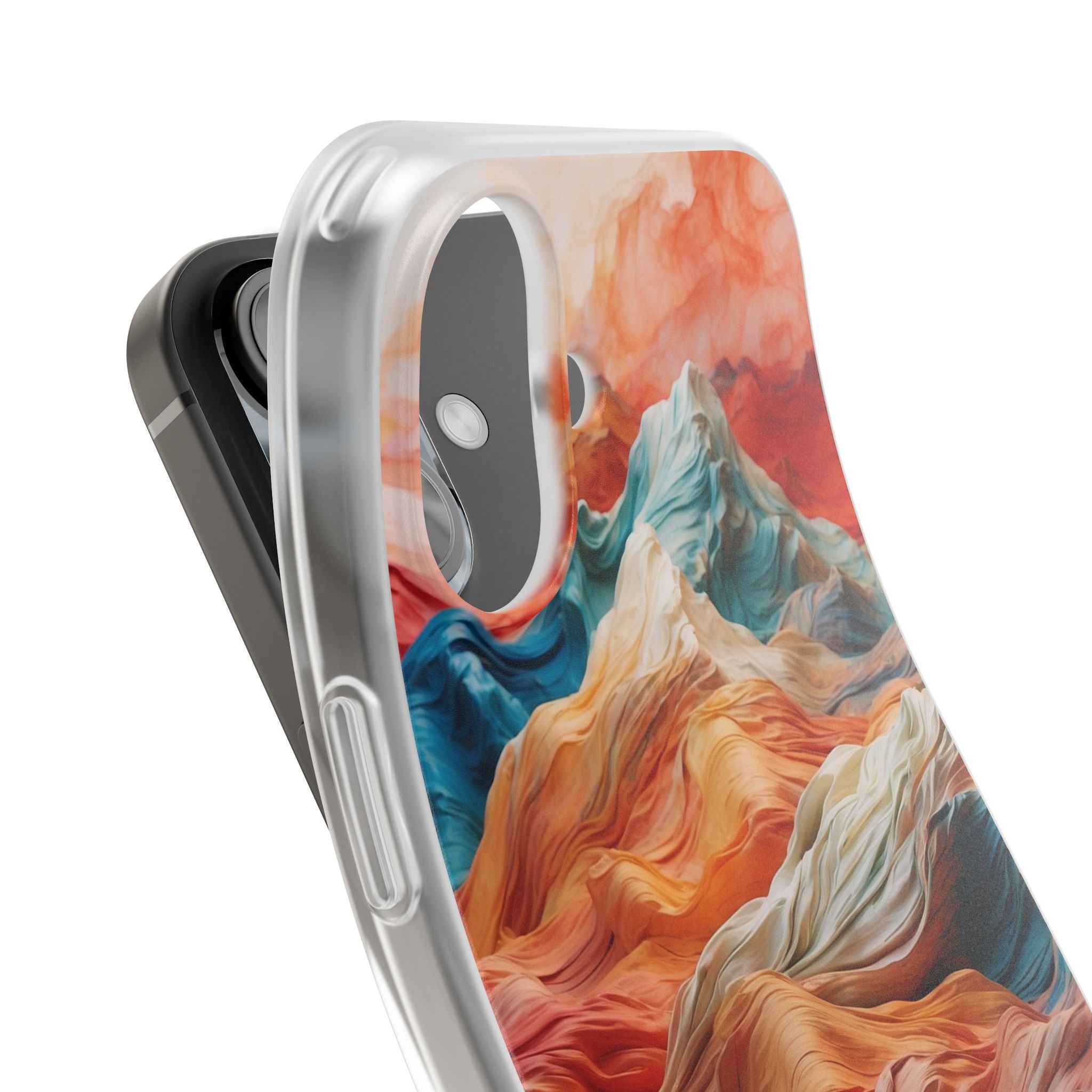 Molten Ridge Flow · Soft Phone Case for iPhone