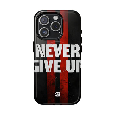 Crimson Grit Resolve · Tough+ Handyhülle für iPhone · Magsafe