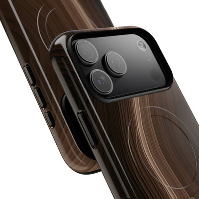 Brown Tough 2.0 Magsafe Phone Case for iPhone - Bronzed Canyon Relief