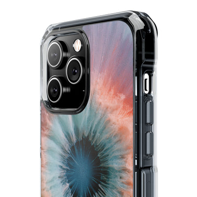 Radiant Aura Core · Clear Impact Magnetic Phone Case for iPhone · Orange