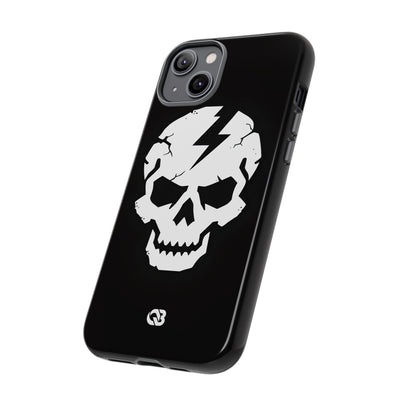 Shattered Bolt Skull · Tough Phone Case for iPhone