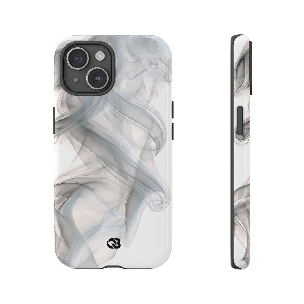 Vapor Noir · Tough Phone Case for iPhone · White