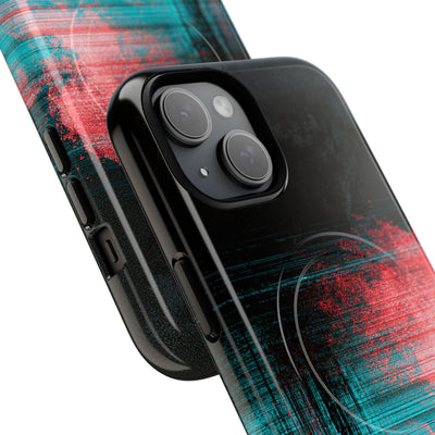 Digital Signal Drift · Tough 2.0 Magnetic Phone Case for iPhone · Black