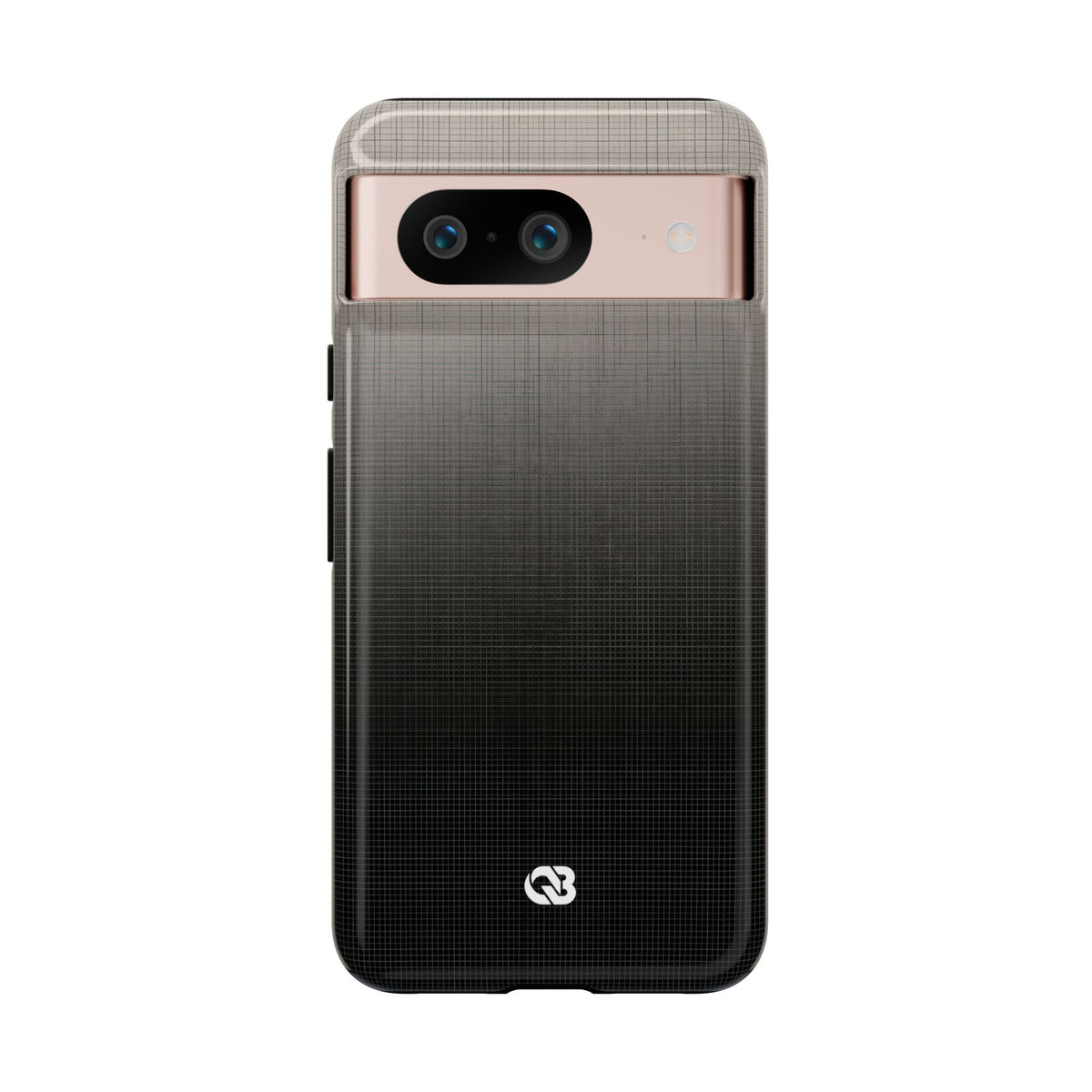 Monochrome Metric Grid · Tough Phone Case for Pixel ·  Black