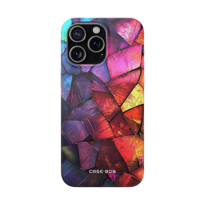 Cracked Prism iPhone 15 Pro Max Case - Soft