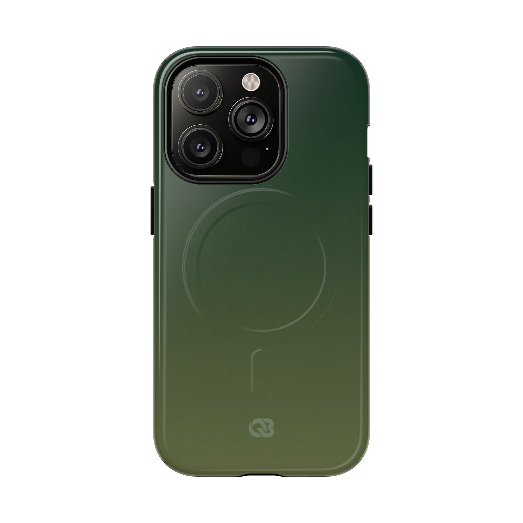 Green Tough 2.0 Magsafe Phone Case for iPhone - Shadow Moss Grain