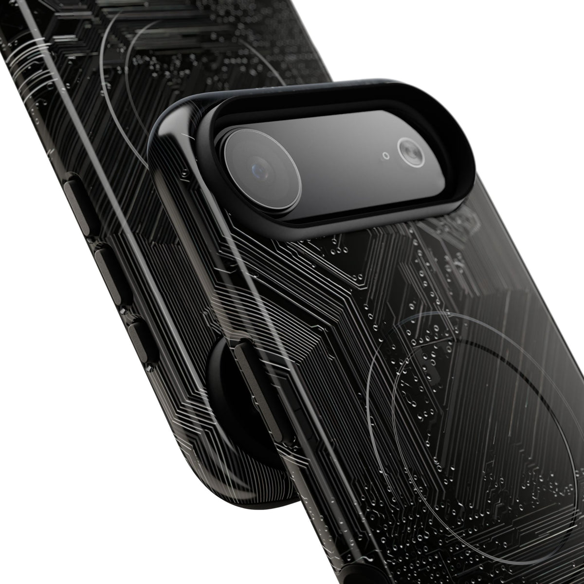 Obsidian Circuitry · Tough 2.0 Magnetic Phone Case for iPhone · Black