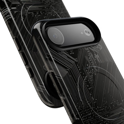 Obsidian Circuitry · Tough 2.0 Magnetic Phone Case for iPhone · Black