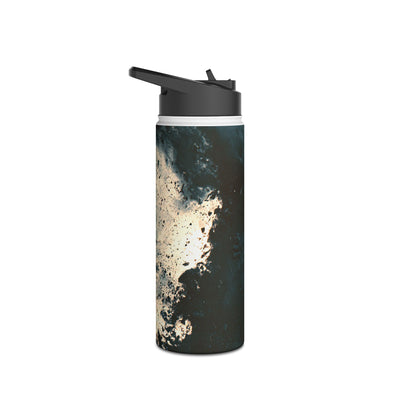Ashen Dissolution · Insulated Water Bottle · Black