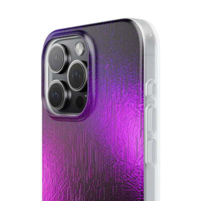 Violet Cyber Circuit · Lite Phone Case for iPhone ·  Purple