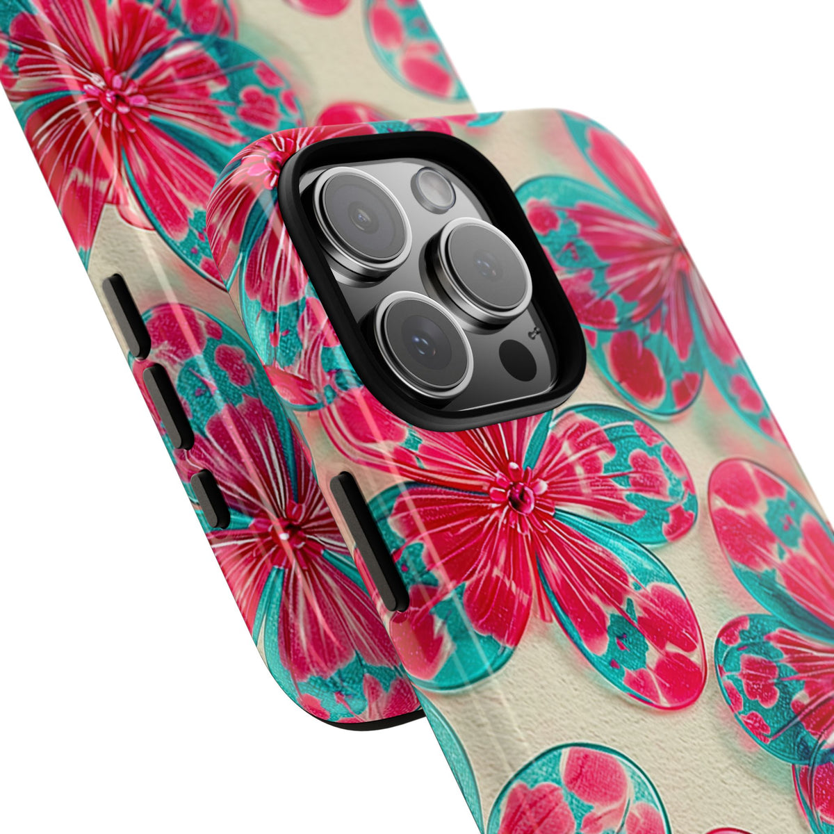 Lucite Jelly Bloom · Tough Phone Case for iPhone · Pink