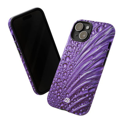 Violet Liquid Gel · Tough Phone Case for iPhone · Purple