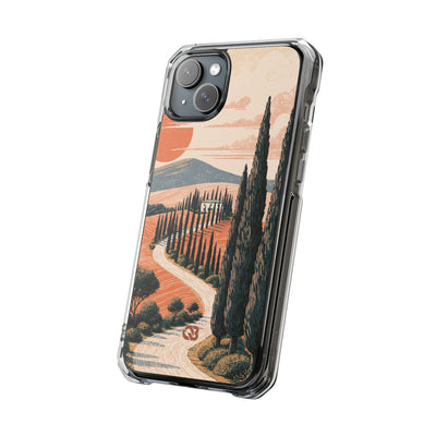 Orange Impact MagSafe Phone Case for iPhone - Terracotta Ridge Trail
