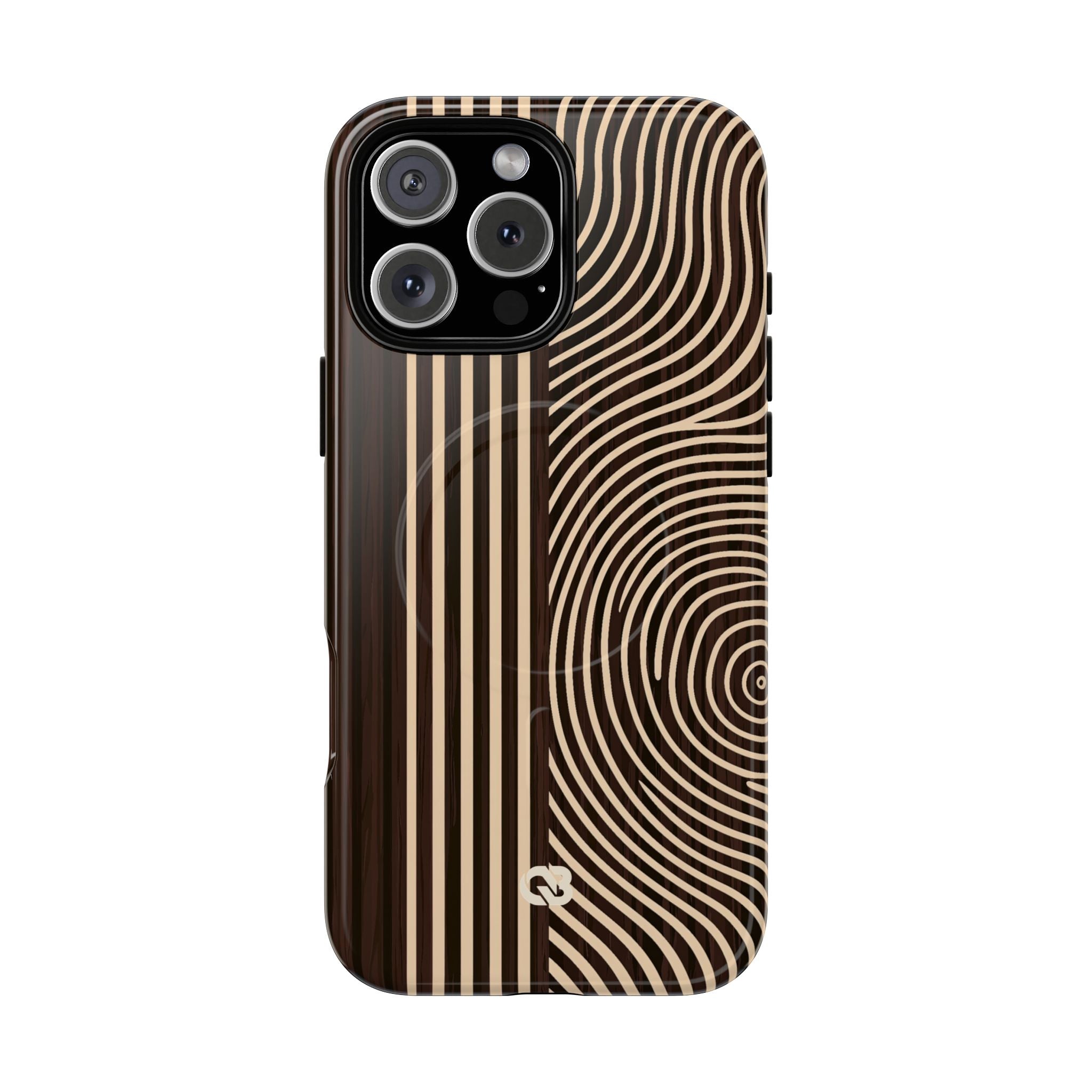 Brown Tough 2.0 Magsafe Phone Case for iPhone - Espresso Sand Ridge