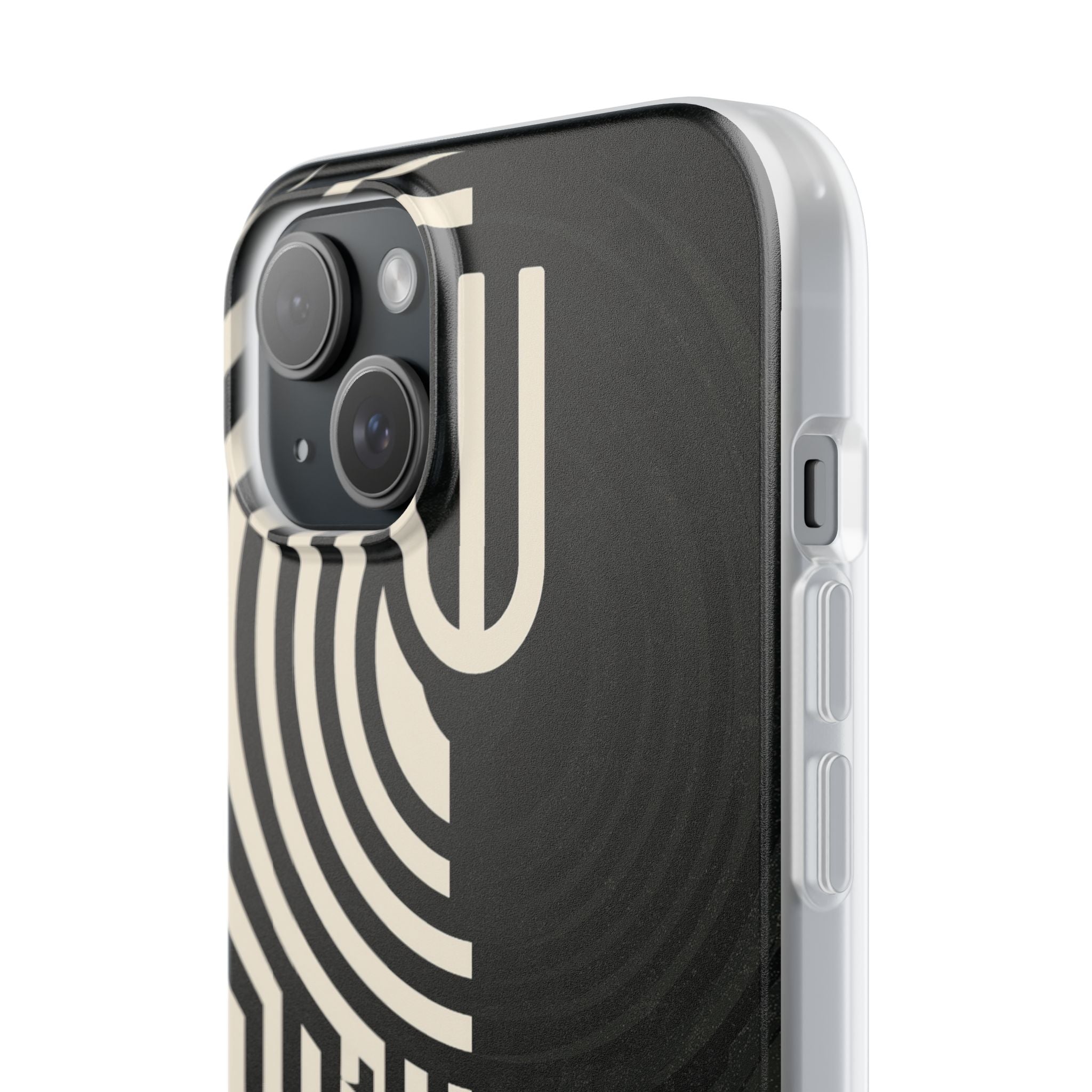 Beige Lite Phone Case for iPhone - Monolith Ivory Signal