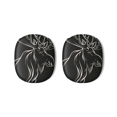 Nordic Moose Contour · Hard Case for AirPods Max · Black