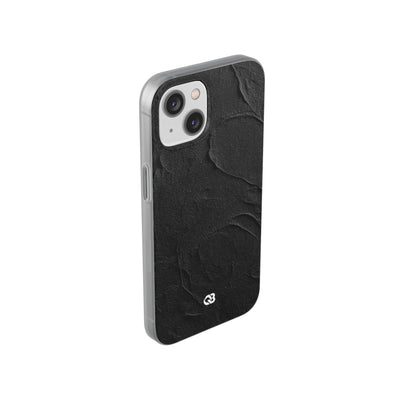 Obsidian Stucco Relief · Lite Phone Case for iPhone ·  Black