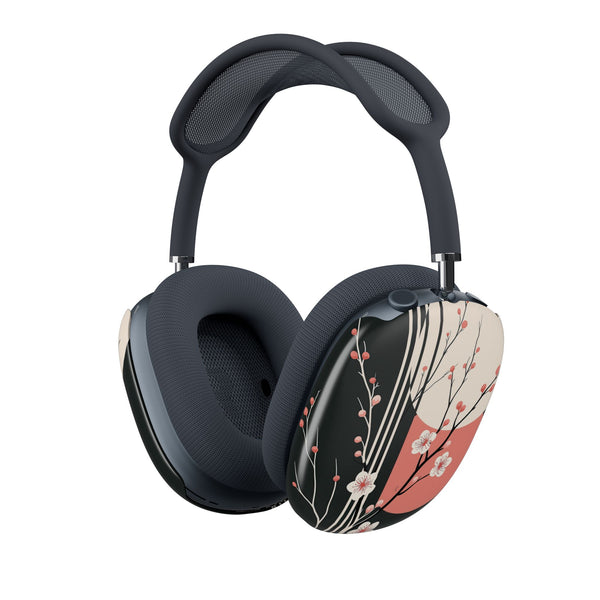 Nocturne Sakura Branch · Hard Case for AirPods Max · Black