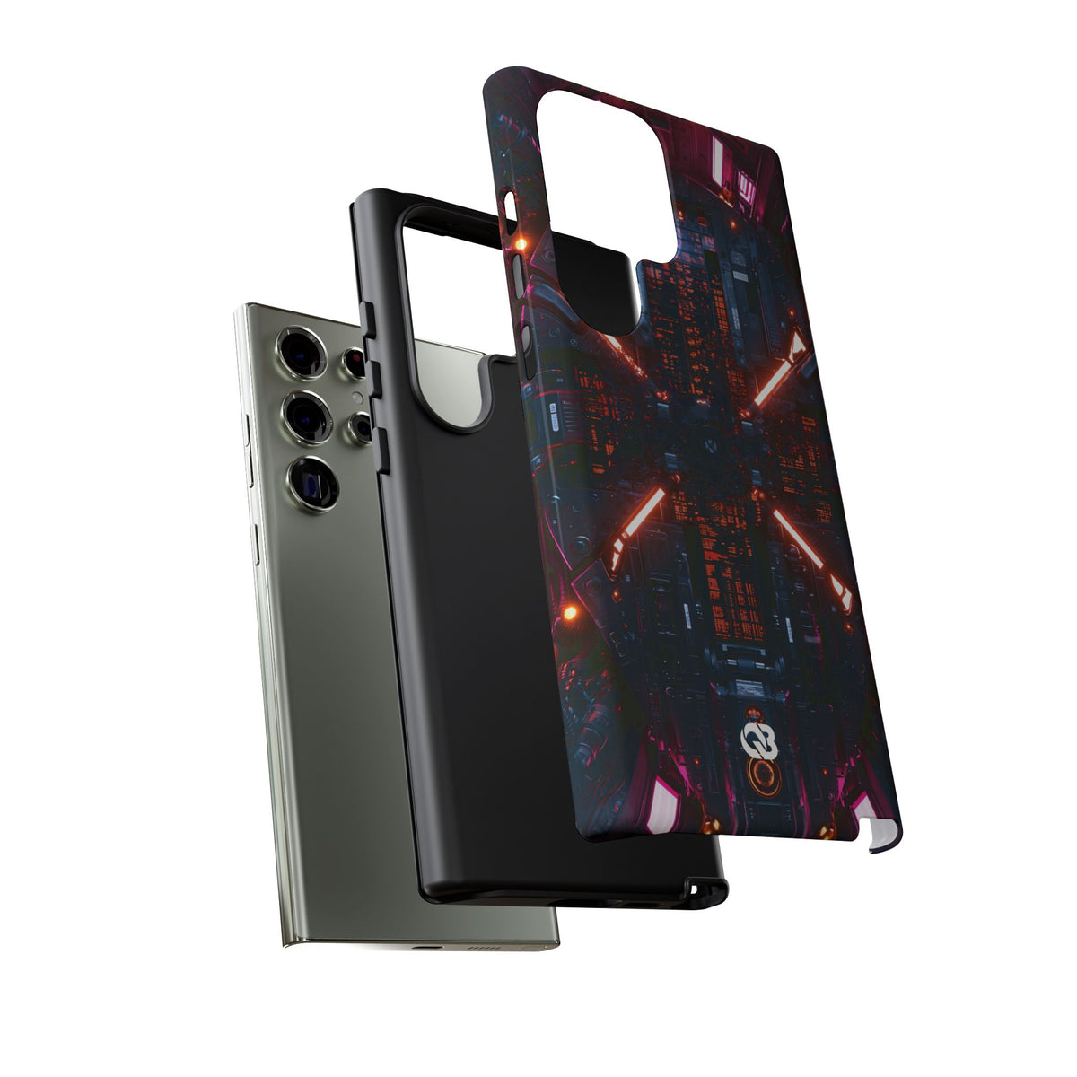 Cybernetic Reactor Core · Tough Phone Case for Samsung · Black