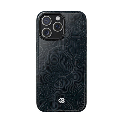 Obsidian Elevation · Tough 2.0 Magnetic Phone Case for iPhone · Black