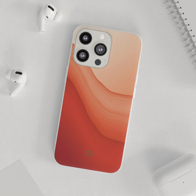 Terracotta Flow · Lite Phone Case for iPhone ·  Orange