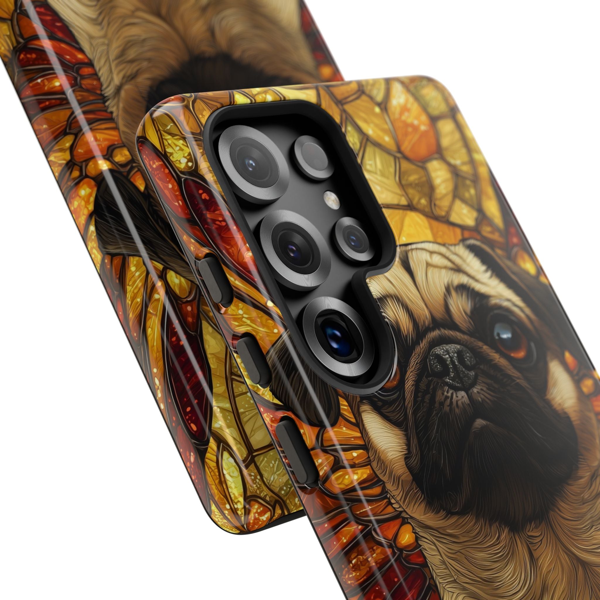 Amber Pug Divinity · Tough Custodia per Samsung