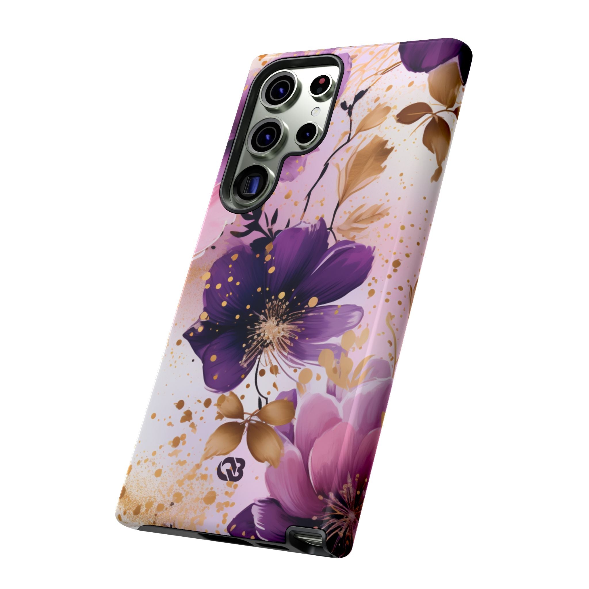 Gilded Violet Bloom · Tough Phone Case for Samsung