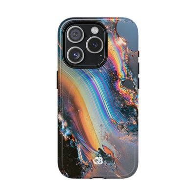 Prismatic Aura Flow · Tough 2.0 Magnetic Phone Case for iPhone · Blue
