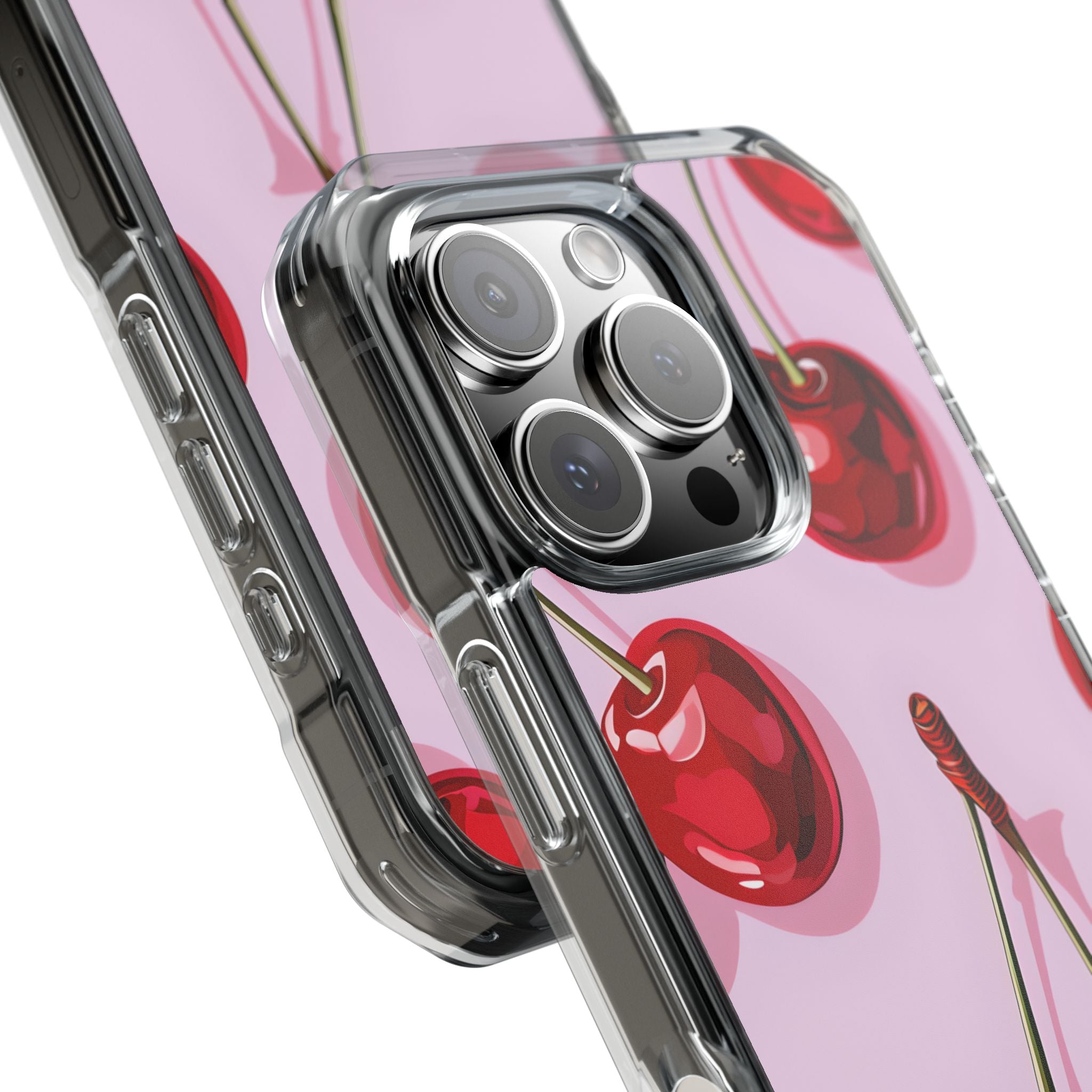Glossy Cherry Burst iPhone 16 Pro Case - Impact - CASE•BOB