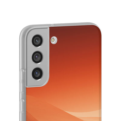 Terracotta Dune Ridges · Lite Phone Case for Samsung · Orange