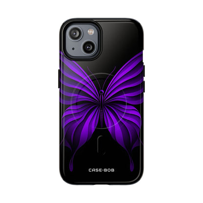Violet Monarch iPhone 14 Case - Tough+