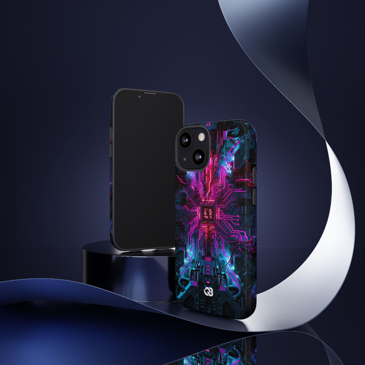 Neural Circuit Core · Tough Phone Case for iPhone · Black