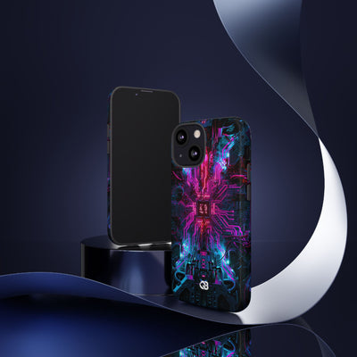 Neural Circuit Core · Tough Phone Case for iPhone · Black