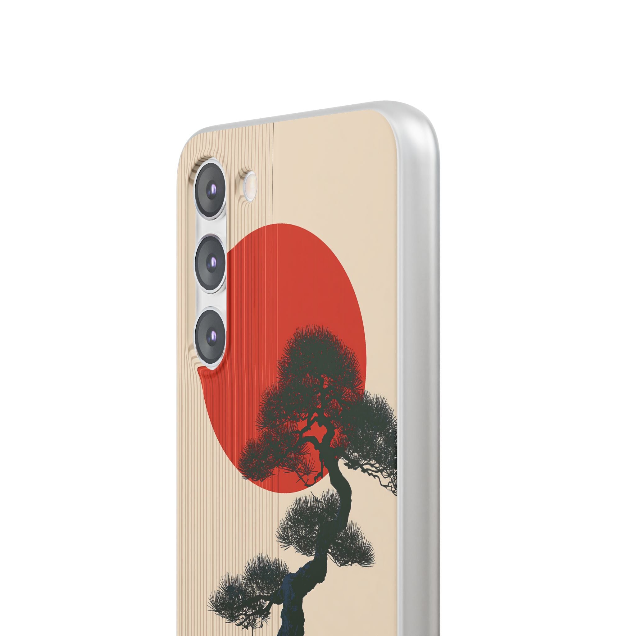 Beige Lite Phone Case for Samsung - Kyoto Crimson Pine